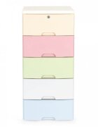MODERNHOME Raft cu 5 compartimente pentru depozitare multicolor