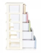 MODERNHOME Raft cu 5 compartimente pentru depozitare multicolor
