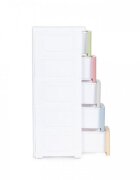 MODERNHOME Raft cu 5 compartimente pentru depozitarea diverselor obiecte Multicolor