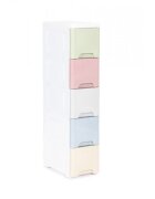 MODERNHOME Raft cu 5 compartimente pentru depozitarea diverselor obiecte Multicolor