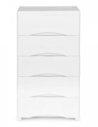 MODERNHOME Raft cu 5 compartimente pentru depozitarea jucariilor alb