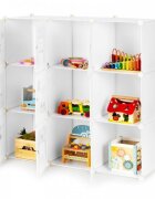 MODERNHOME Raft modular Ecotoys cu 9 compartimente pentru camera copilului 09B