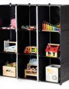 MODERNHOME Raft modular Ecotoys cu 9 compartimente pentru camera copilului 09D