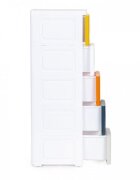 MODERNHOME Raft pe roti cu 5 compartimente pentru depozitarea jucariilor Multicolor