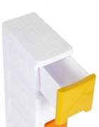 MODERNHOME Raft pe roti cu 5 compartimente pentru depozitarea jucariilor Multicolor