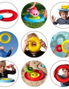 Moluk Set cu 3 piese inele creative Nello