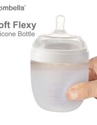 Mombella Biberon Anticolici Brest-Like 120ml Tetina S flux lent 100 Silicon Ivory
