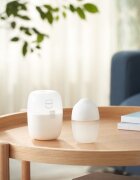 Mombella Biberon Anticolici Brest-Like 210ml Tetina M flux mediu 100 Silicon Ivory