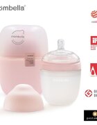 Mombella Biberon Anticolici Brest-Like 210ml Tetina M flux mediu 100 Silicon Old Roze