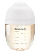 Mombella Biberon Anticolici Brest-Like 210ml Tetina M flux mediu PPSU Ivory