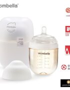 Mombella Biberon Anticolici Brest-Like 210ml Tetina M flux mediu PPSU Ivory