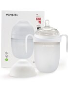 Mombella Biberon Anticolici Brest-Like 300ml Tetina 360 XL Hrana Densa 100 Silicon Ivory