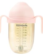 Mombella Biberon Anticolici Brest-Like 300ml Tetina 360 XL Hrana Densa PPSU Old Roze