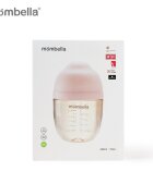 Mombella Biberon Anticolici Brest-Like 300ml Tetina 360 XL Hrana Densa PPSU Old Roze