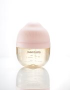 Mombella Biberon Anticolici Brest-Like PPSU Old Roze Tetina S flux lent 120mlkk
