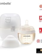 Mombella Biberon Anticolici Brest-Like120ml Tetina S flux lent PPSU Ivory