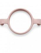 Mombella Maner ergonomic si pai pentru biberon 300 ml Breast Like Old Rose