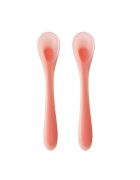 Mombella Set 2 lingurite silicon roz