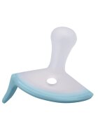 Mombella Suzeta deschisa din silicon cutie de depozitare ultra-usoara 0-6 luni Ciupercuta Nile blue