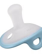 Mombella Suzeta deschisa din silicon cutie de depozitare ultra-usoara 0-6 luni Ciupercuta Nile blue