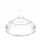 Mombella Tetina anti-colici din silicon Breast Like flux consistent XL Ivory