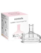 Mombella Tetina biberon Classic anti-colici flux consistent XL 9 luni+