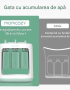 Momcozy Aparat pentru hrana bebelusilor fara BPA cu pungi reutilizabile