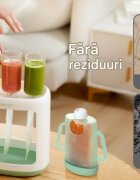 Momcozy Aparat pentru hrana bebelusilor fara BPA cu pungi reutilizabile