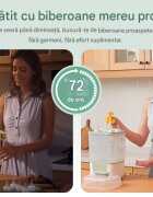 Momcozy Aparat sterilizator si uscator de biberoane compact 4in1