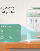 Momcozy Aparat sterilizator si uscator de biberoane compact 4in1