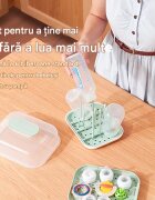 Momcozy Aparat sterilizator si uscator de biberoane compact 4in1