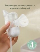 Momcozy Aspirator nazal electric BreezyClear Pro 2 in 1 pentru bebelusi cu functie difuzare pentru solutia salina