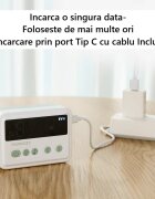 Momcozy Aspirator nazal electric cu 9 trepte de aspiratie cu sunete si baterie de lunga durata Hospital grade