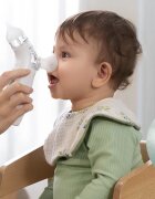 Momcozy Aspirator nazal electric cu lumini si sunete cu functie de spray pentru solutia salina BreezyClear