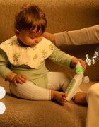 Momcozy Aspirator nazal electric cu lumini si sunete cu functie de spray pentru solutia salina BreezyClear