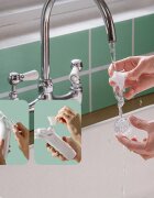 Momcozy Aspirator nazal electric cu lumini si sunete cu functie de spray pentru solutia salina BreezyClear