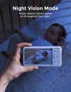 Momcozy Baby monitor audio video 1080P High NonWifi Dual camera BM01