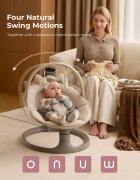 Momcozy Balansoar electric 2 in 1 pentru copii