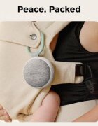 Momcozy Dispozitiv portabil cu acumulator si lumina White Noise 20 sunete si conectivitate Bluetooth