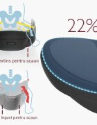 Momcozy Hip seat cu perna pentru sold cu suport lombar pentru parinti negru