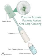Momcozy Kit inovator de perii pentru sticle cu design Push Press