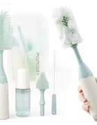 Momcozy Kit inovator de perii pentru sticle cu design Push Press