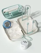 Momcozy Kit perii si uscator mobil 7 in 1 green