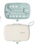 Momcozy Kit perii si uscator mobil 7 in 1 green