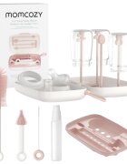Momcozy Kit perii si uscator mobil 7 in 1 Pink
