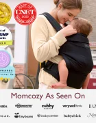 Momcozy Marsupiu ergonomic Gentletouch Jacquard din in premium