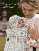 Momcozy Marsupiu ergonomic Gentletouch Jacquard din in premium