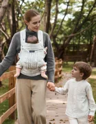 Momcozy Marsupiu ergonomic Gentletouch Jacquard din in premium