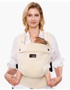 Momcozy Marsupiu ergonomic PureHug Gentletouch Sand din bumbac si in