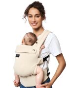 Momcozy Marsupiu ergonomic PureHug Gentletouch Sand din bumbac si in